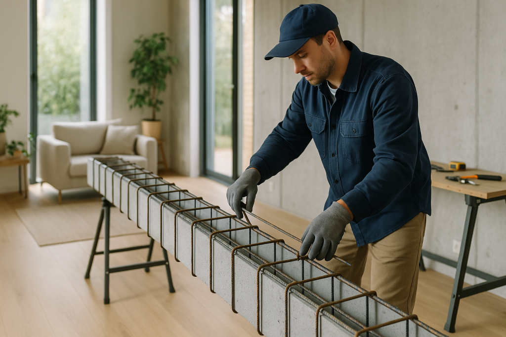 découvrez les étapes essentielles pour réaliser efficacement le ferraillage d'une poutre en béton de 5 mètres, garantissant solidité et durabilité à votre structure.