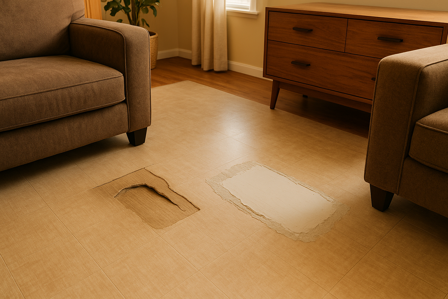 découvrez nos astuces simples et rapides pour réparer un lino enfoncé et redonner un aspect neuf à votre sol sans effort.