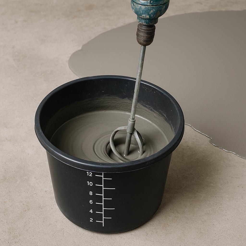 découvrez nos conseils pratiques pour bien doser l'eau lors d'un ragréage et obtenir une surface lisse et durable.