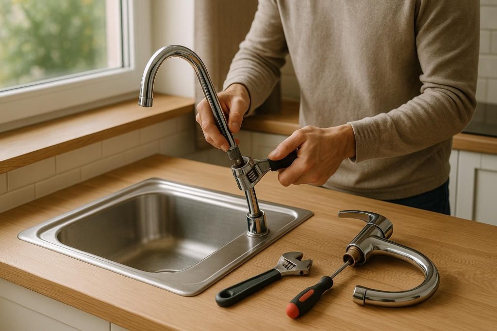 découvrez comment changer facilement le robinet de cuisine grâce à notre guide étape par étape simple et pratique, adapté à tous les niveaux de bricolage.