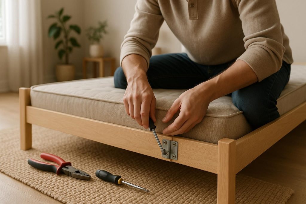 apprenez à démonter un sommier tapissier facilement et en toute sécurité grâce à notre guide étape par étape, sans risque de l'endommager.