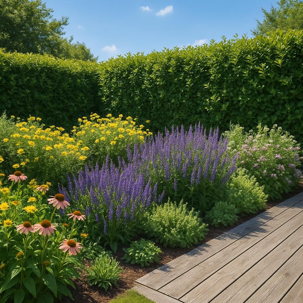 découvrez une sélection d'arbustes persistants à croissance rapide idéaux pour un plein soleil, apportant couleur et verdure durable à votre jardin toute l'année.