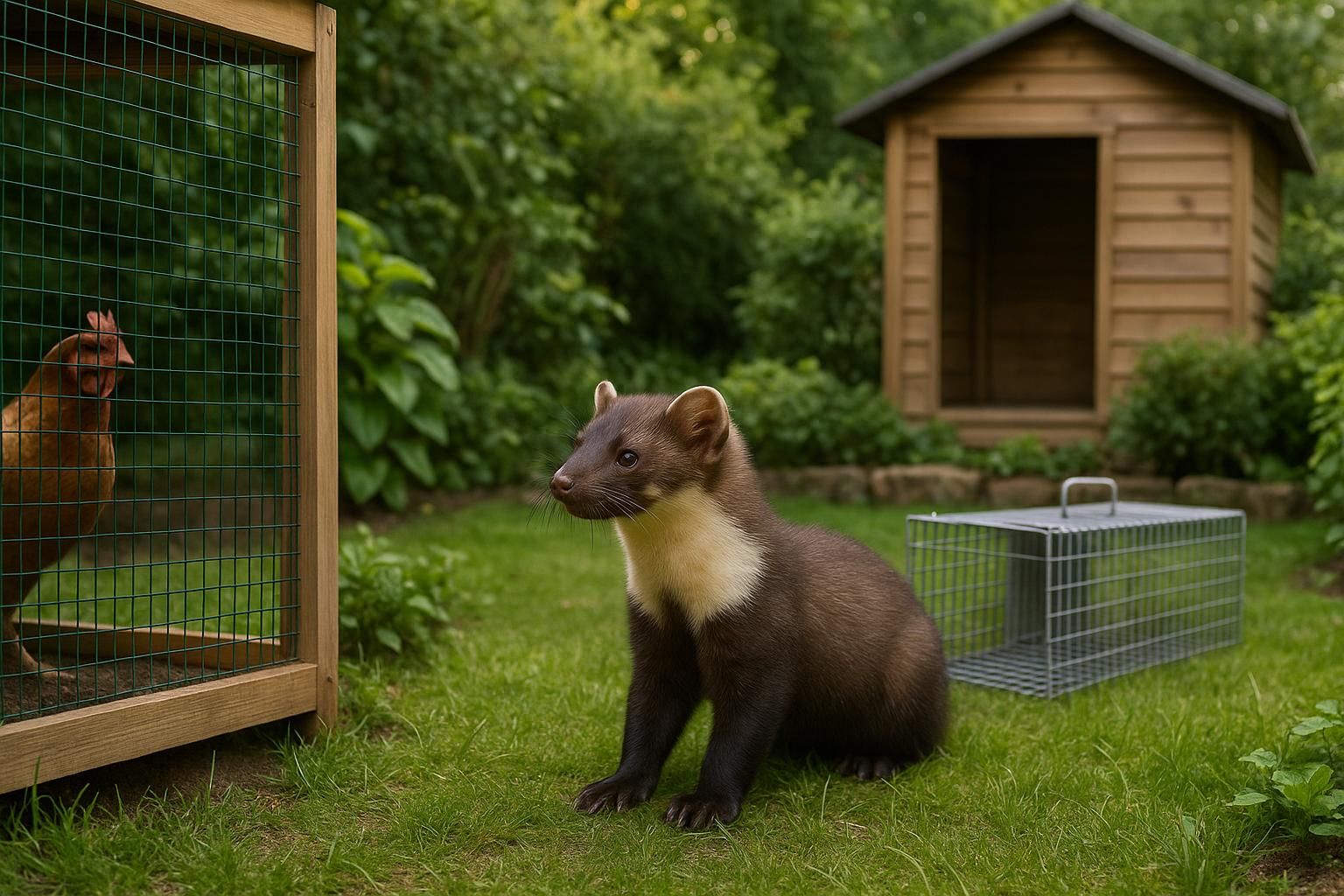 découvrez des méthodes efficaces et sûres pour attraper une fouine dans votre jardin et protéger votre espace extérieur.